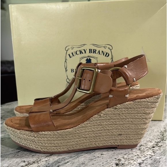 Lucky Brand Espadrille Platforms/Wedge - Picture 2 of 4